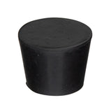 Rubber Stoppers, Size 6.5, Solid. Pack 1-Pound.