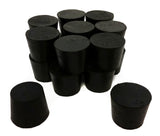 Rubber Stoppers, Size 6, Solid. Case 10-Pounds.