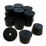 GSC International RS-7-1 Rubber Stoppers, Size 7, 1-Hole. Pack 1-Pound.