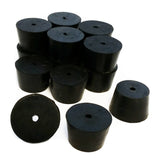 Rubber Stoppers, Size 7, 1-Hole. Case 10-Pound.