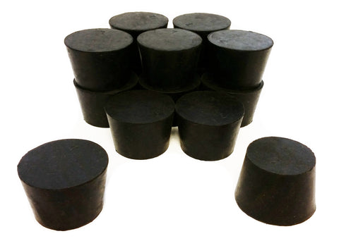 GSC International RS-7 Rubber Stoppers, Size 7, Solid. Pack 1-Pound.