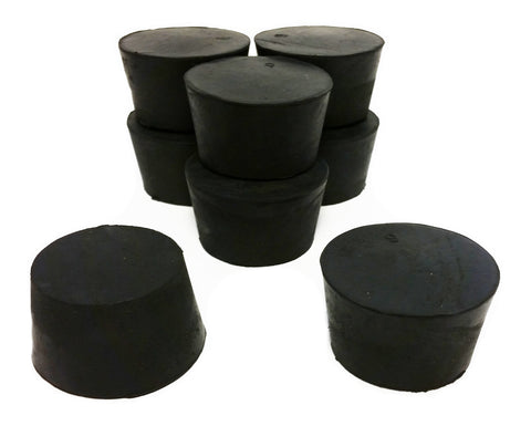 GSC International RS-9 Rubber Stoppers, Size 9, Solid. Pack 1-Pound.