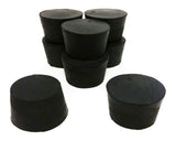 Rubber Stoppers, Size 9, Solid. Case of 10-Pound.