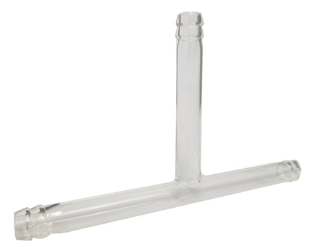 GSC International 2003-5 Glass Connecting Tube, T-Shaped, 14mm OD
