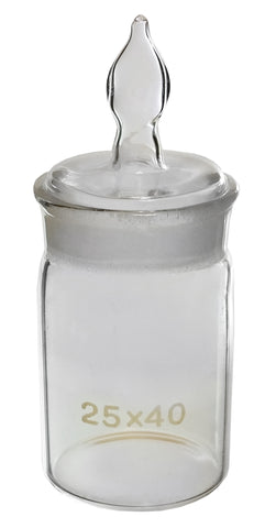Weighing Bottle, Flint Glass, with ground glass stopper 10ml capacity.