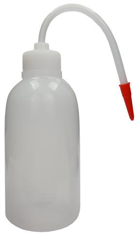 Wash Bottle, Ungraduated, Polyethylene, 250ml capacity.